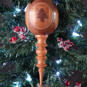 fancy ornament with tree 1