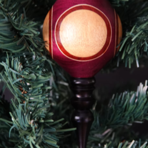 purpleheart simple globe 1