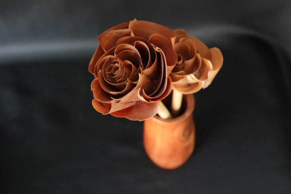 flowers and vase